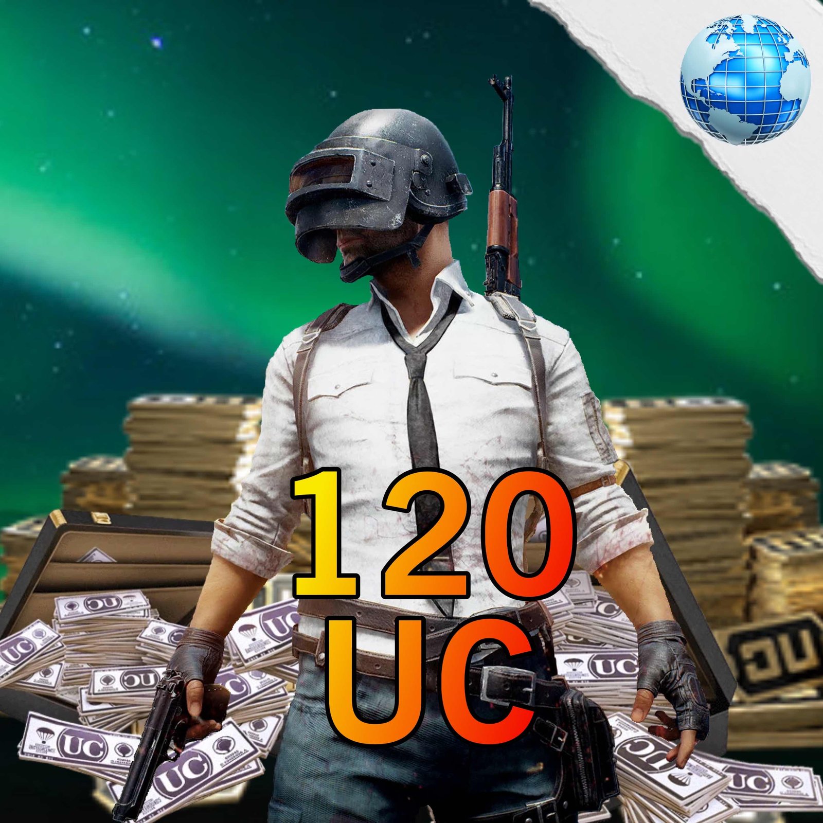  PUBG Mobile 120 UC