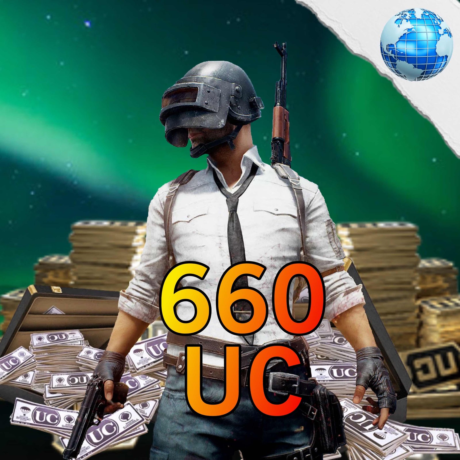  PUBG Mobile 660 UC