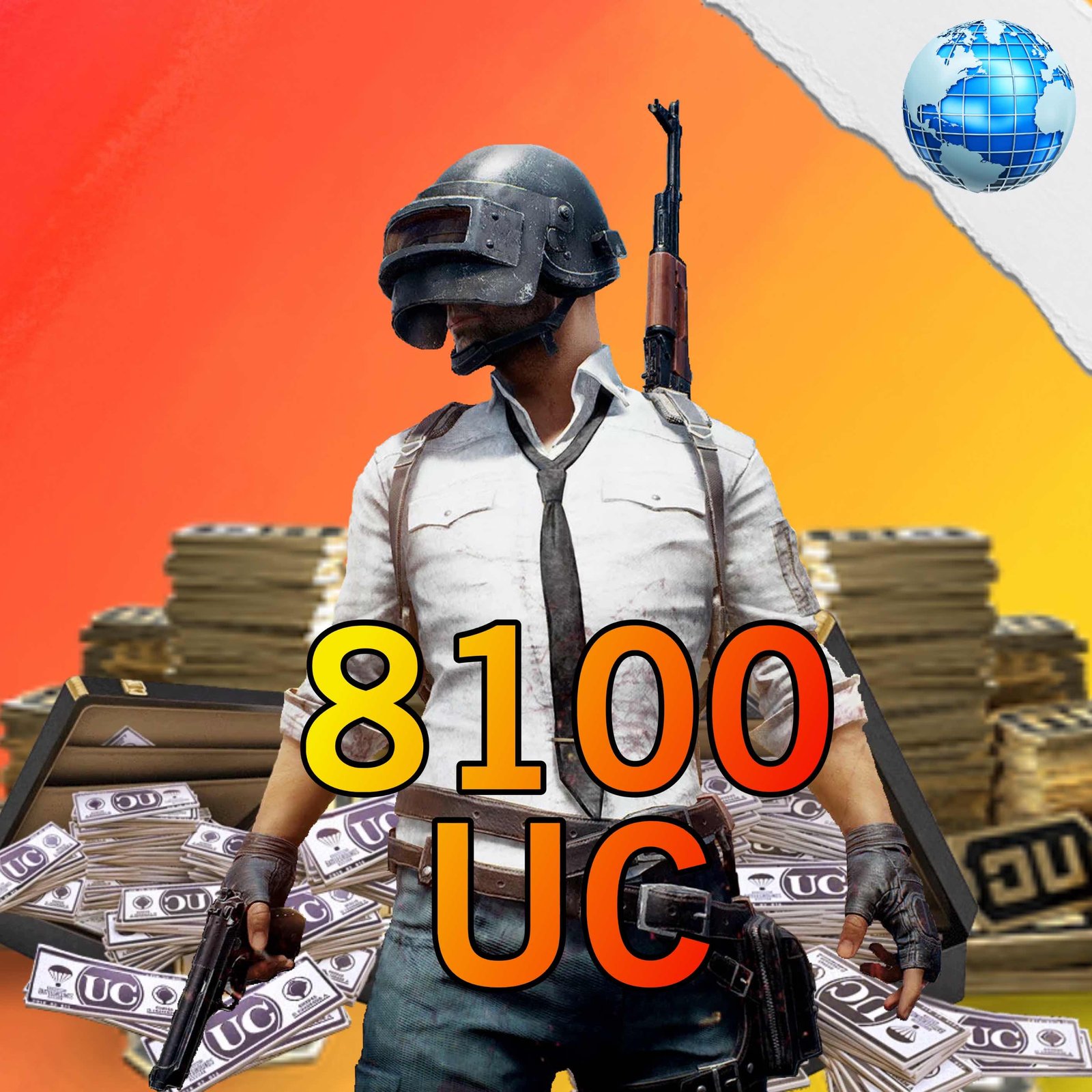 PUBG Mobile 8100 UC