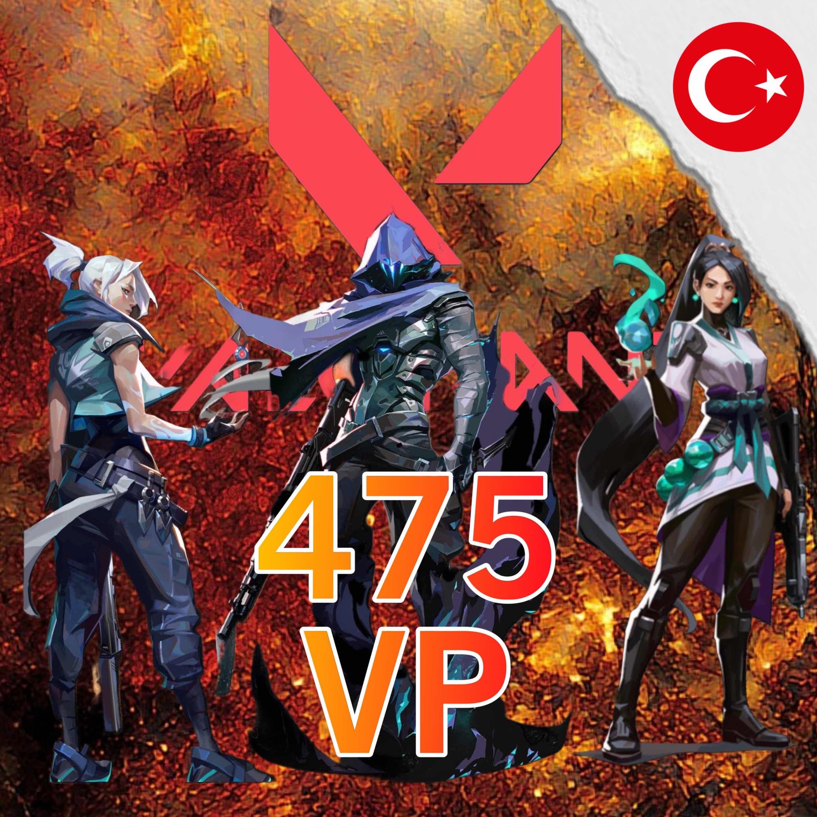 Valorant 475 VP