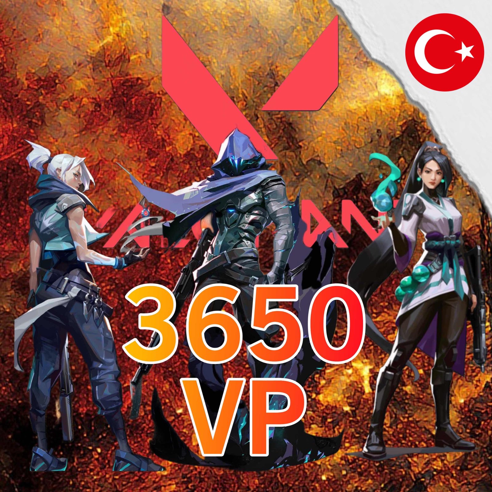 Valorant 3650 VP