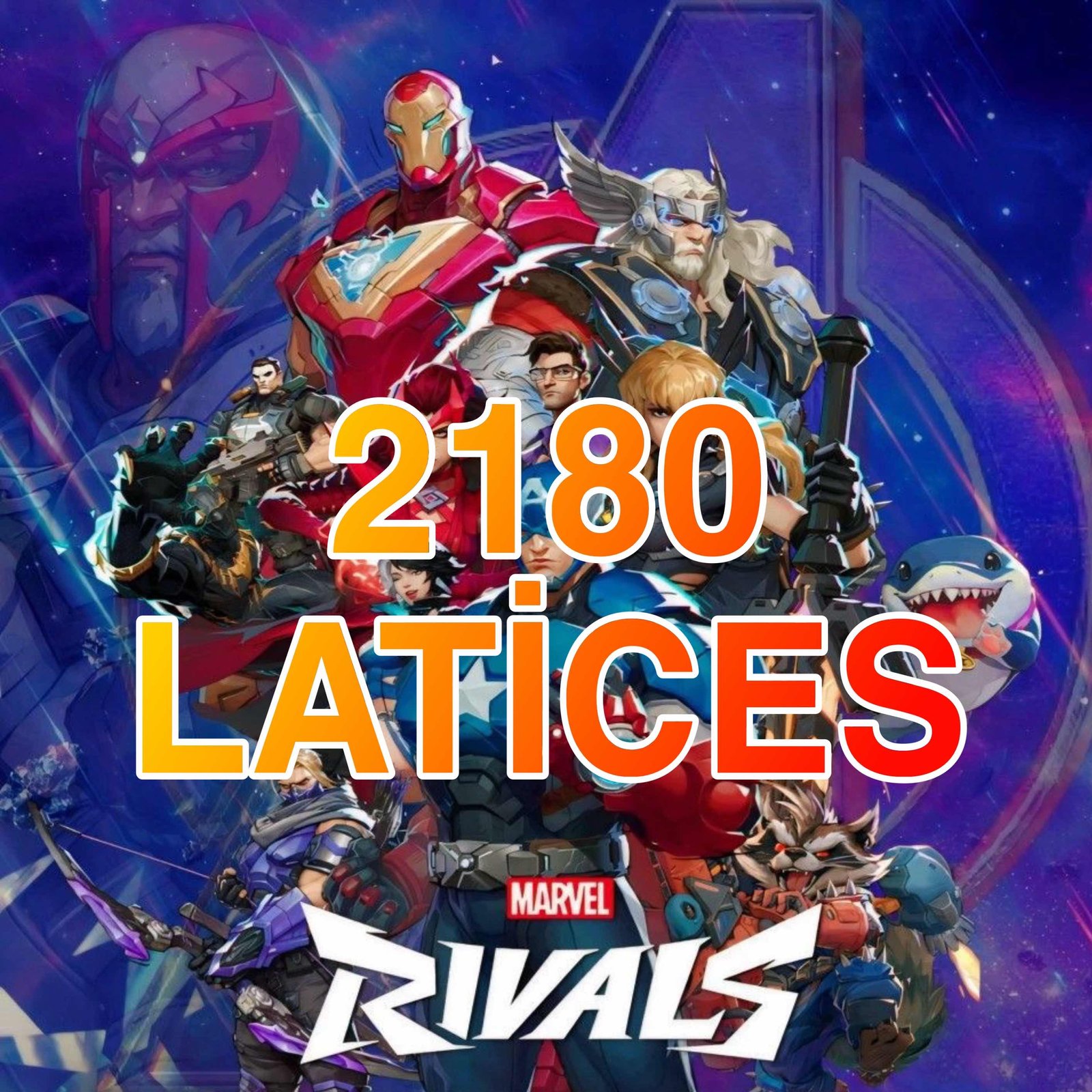  Marvel Rivals 2180 Lattices