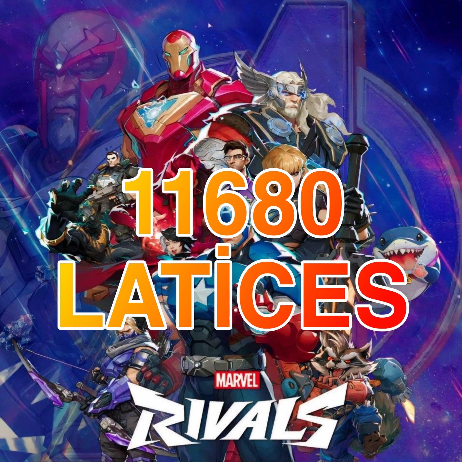  Marvel Rivals 11680 Lattices