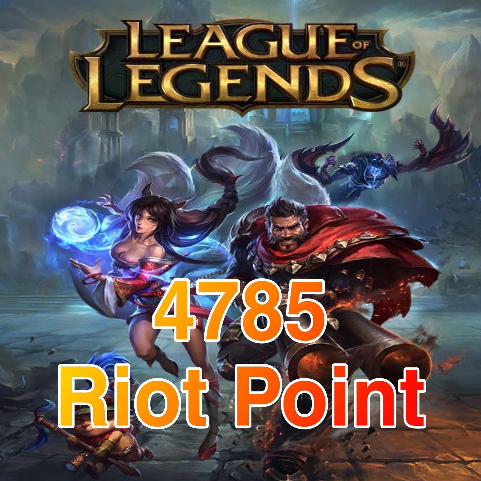 League Of Legends 4785 Riot Points