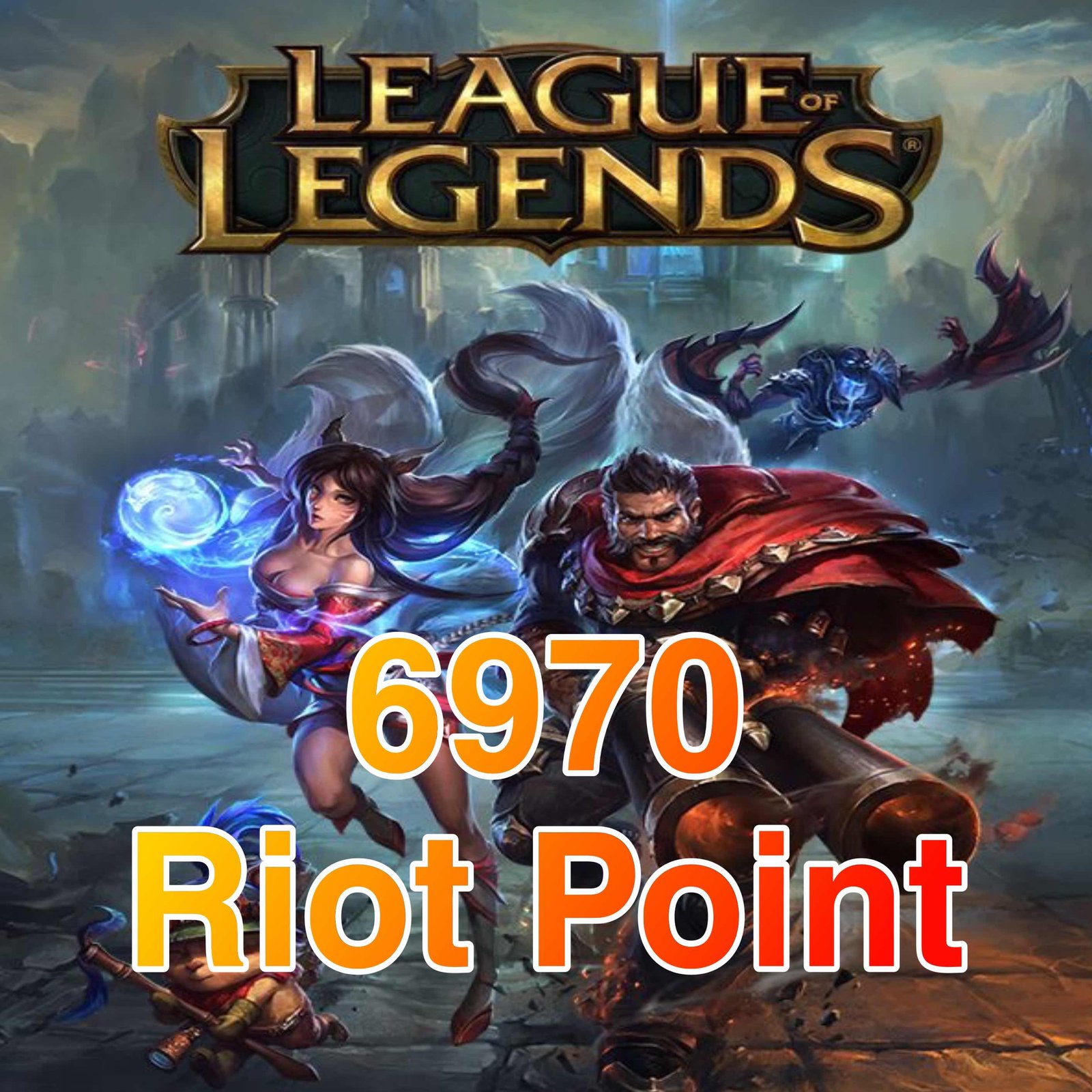  League Of Legends 6970 Riot Points