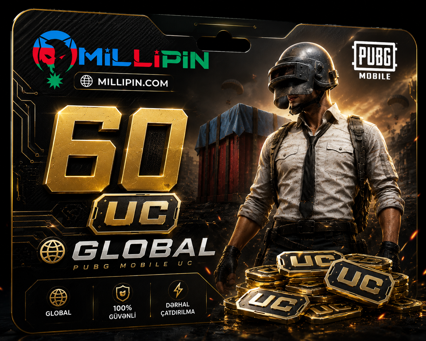 PUBG Mobile 60 UC
