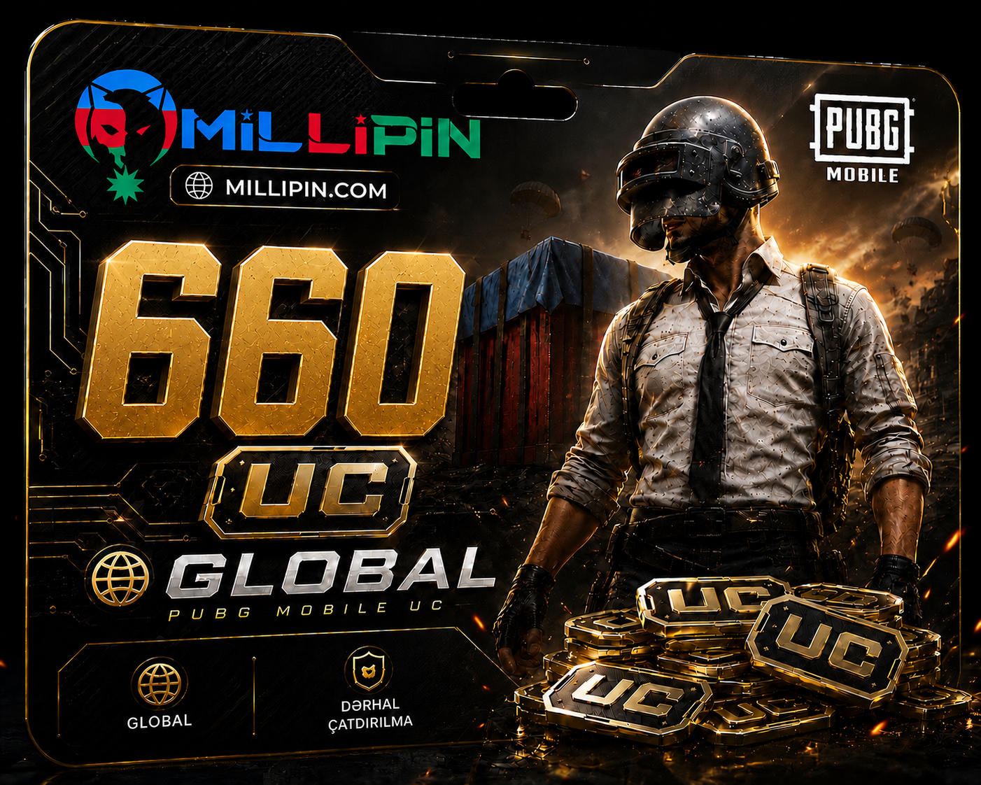 PUBG Mobile 660 UC