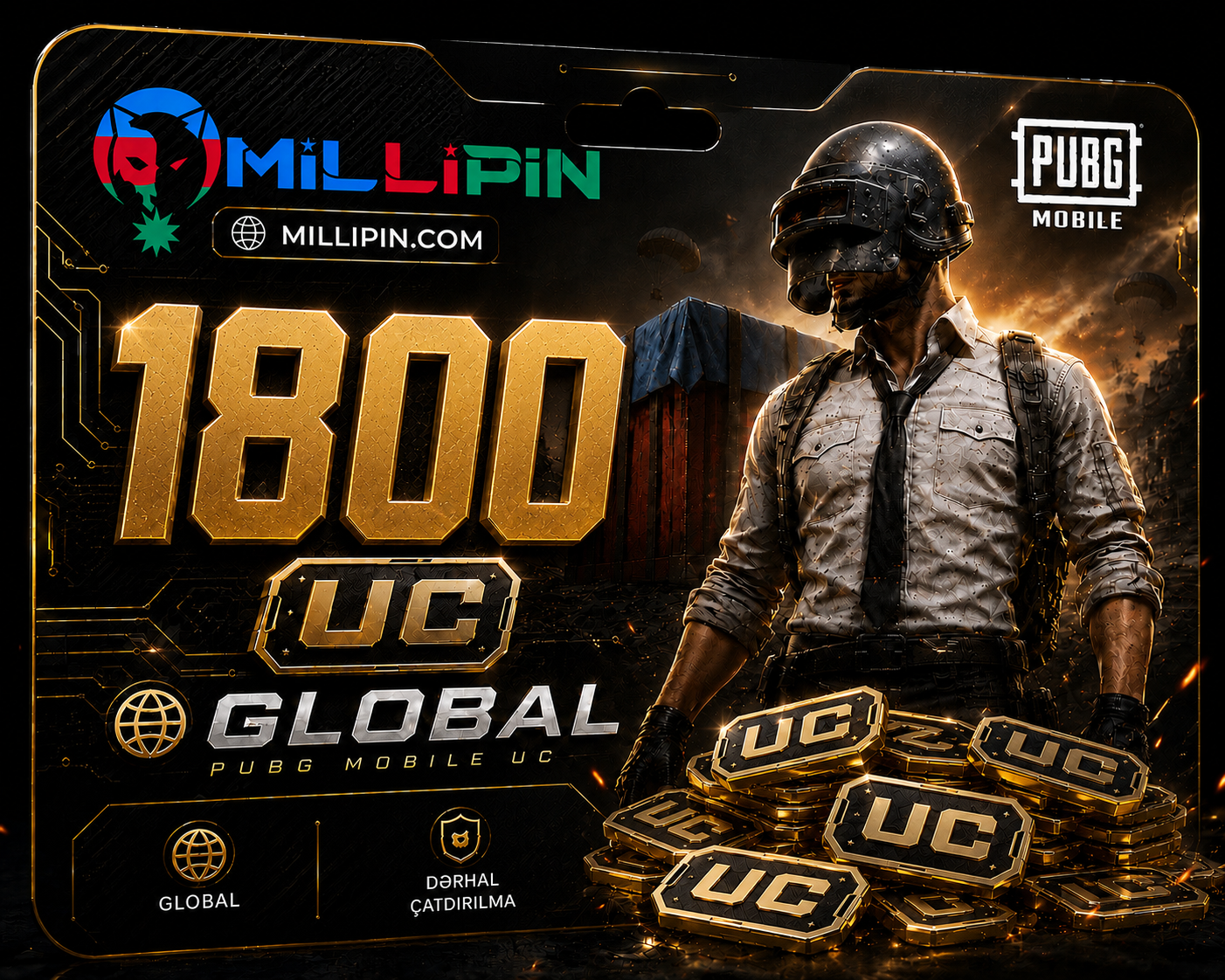 PUBG Mobile 1800 UC