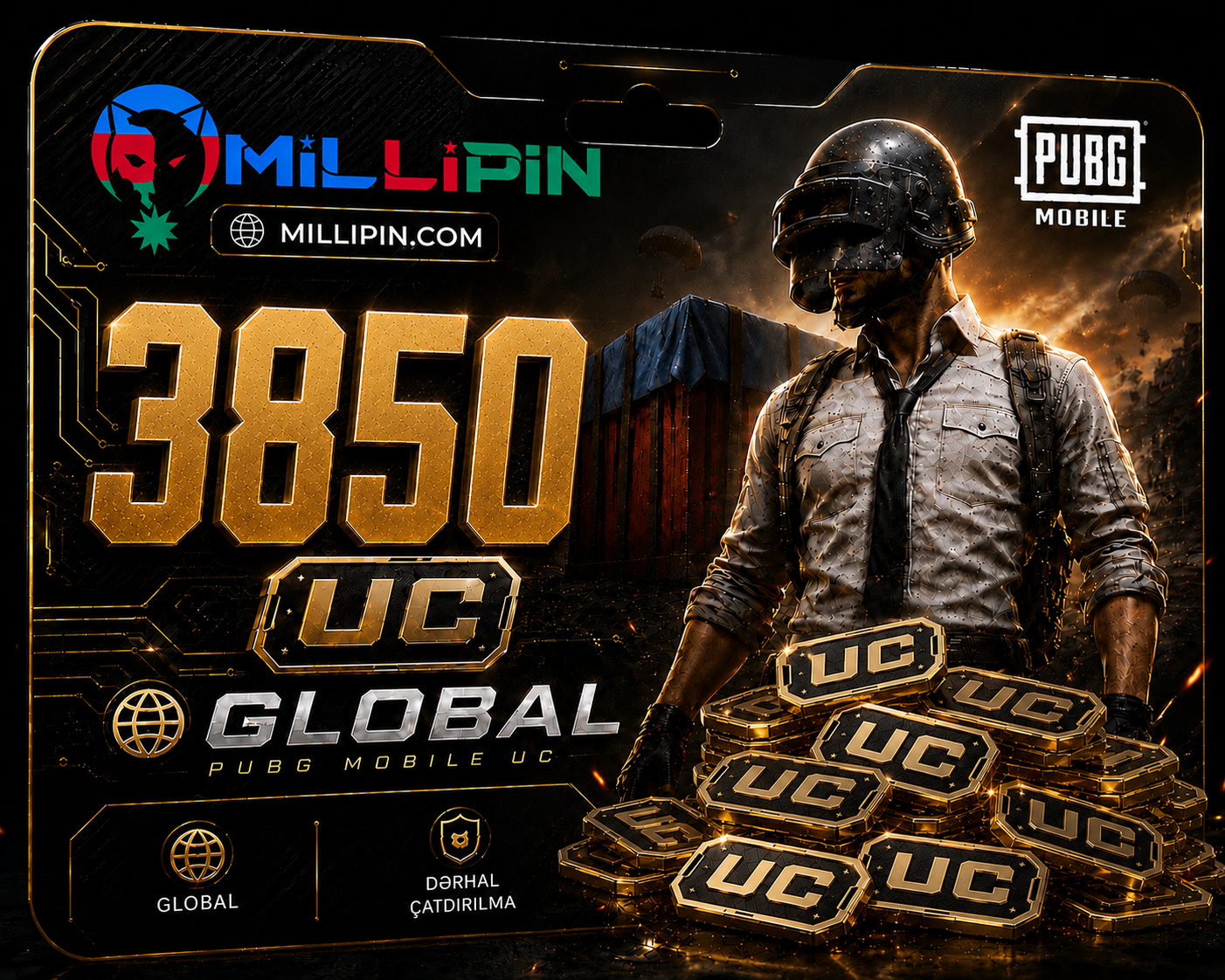 PUBG Mobile 3850 UC